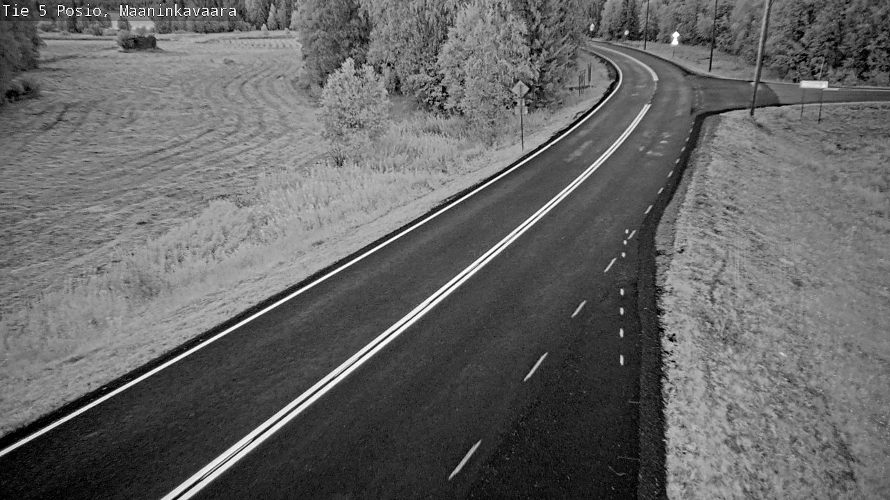 Kelikamerat Kuva Tie 5 Posio, Maaninkavaara, Posio, Lappi