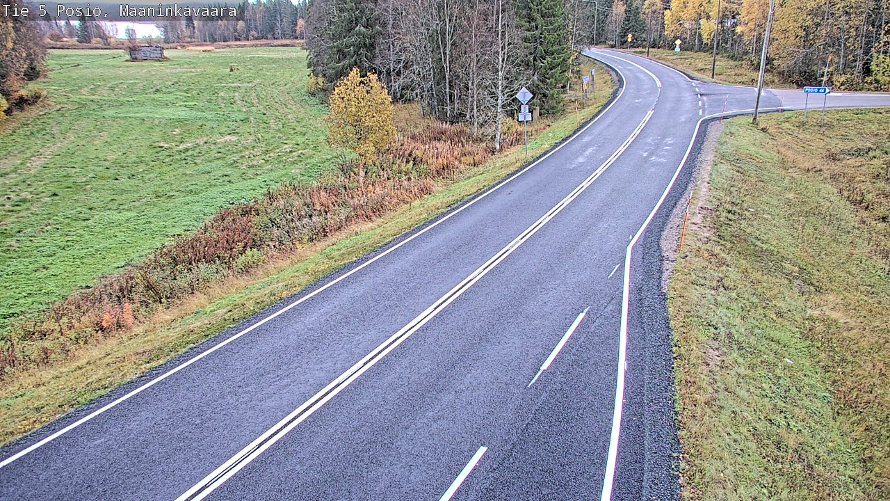 Kelikamerat Kuva Tie 5 Posio, Maaninkavaara, Posio, Lappi