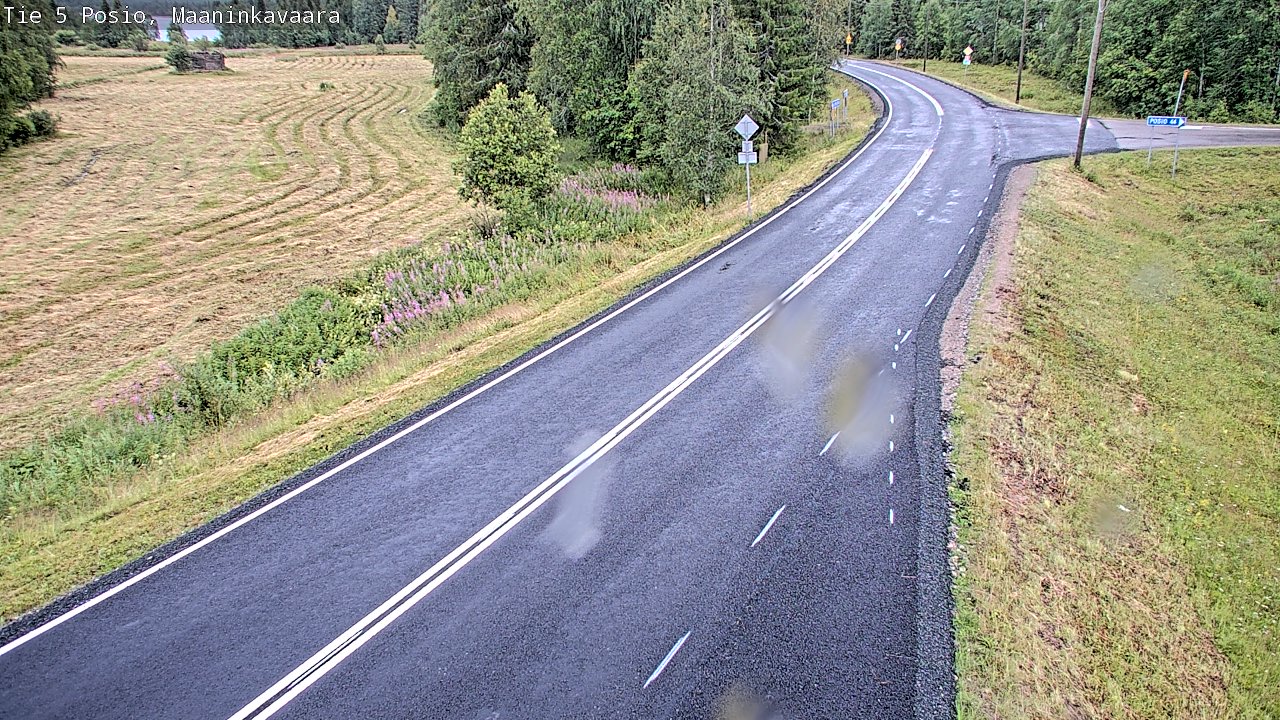 Kelikamerat Kuva Tie 5 Posio, Maaninkavaara, Posio, Lappi