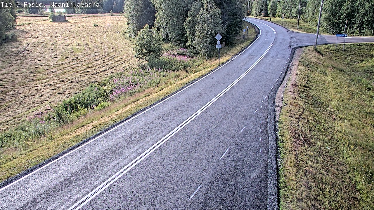 Kelikamerat Kuva Tie 5 Posio, Maaninkavaara, Posio, Lappi