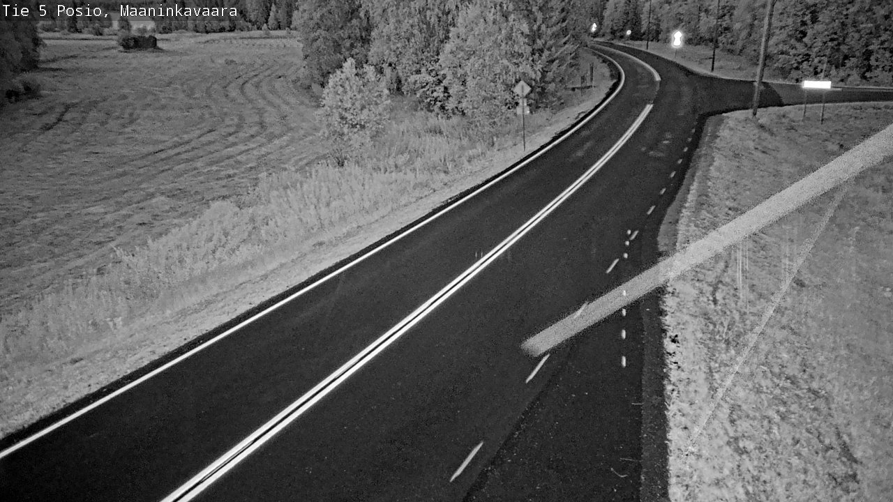 Kelikamerat Kuva Tie 5 Posio, Maaninkavaara, Posio, Lappi