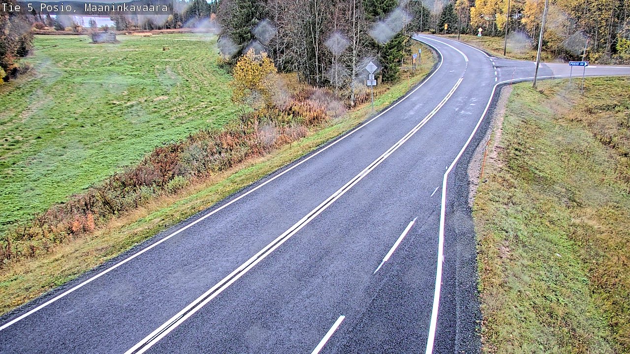 Kelikamerat Kuva Tie 5 Posio, Maaninkavaara, Posio, Lappi