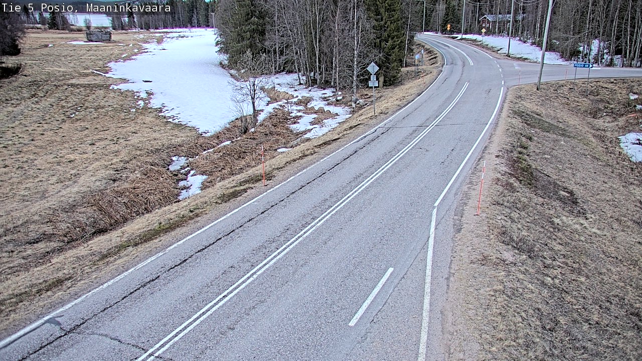 Kelikamerat Kuva Tie 5 Posio, Maaninkavaara, Posio, Lappi