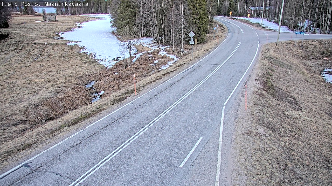 Kelikamerat Kuva Tie 5 Posio, Maaninkavaara, Posio, Lappi