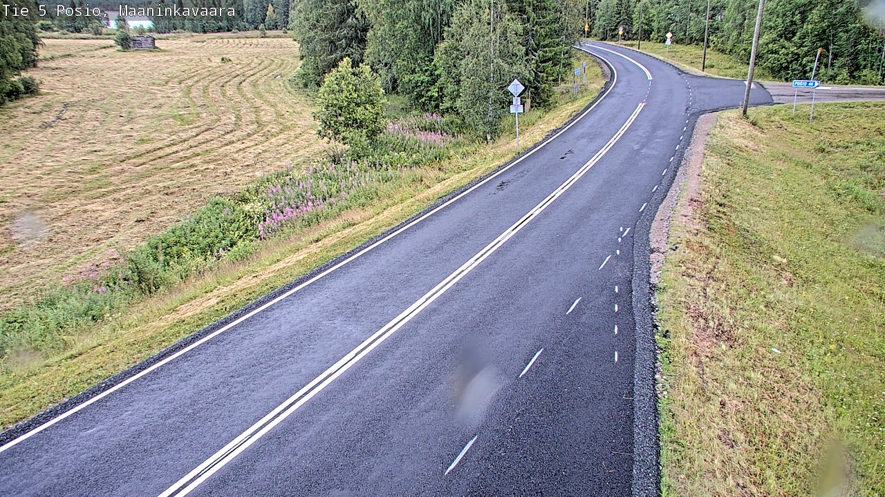 Kelikamerat Kuva Tie 5 Posio, Maaninkavaara, Posio, Lappi