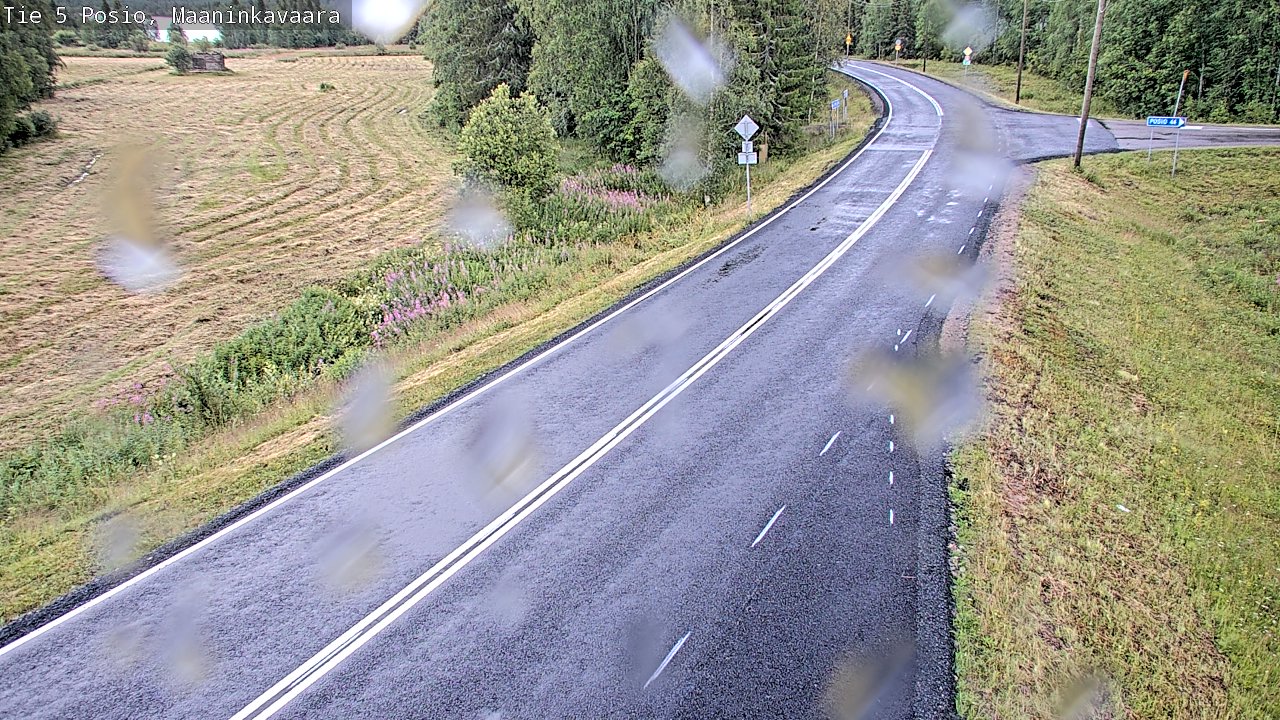 Kelikamerat Kuva Tie 5 Posio, Maaninkavaara, Posio, Lappi