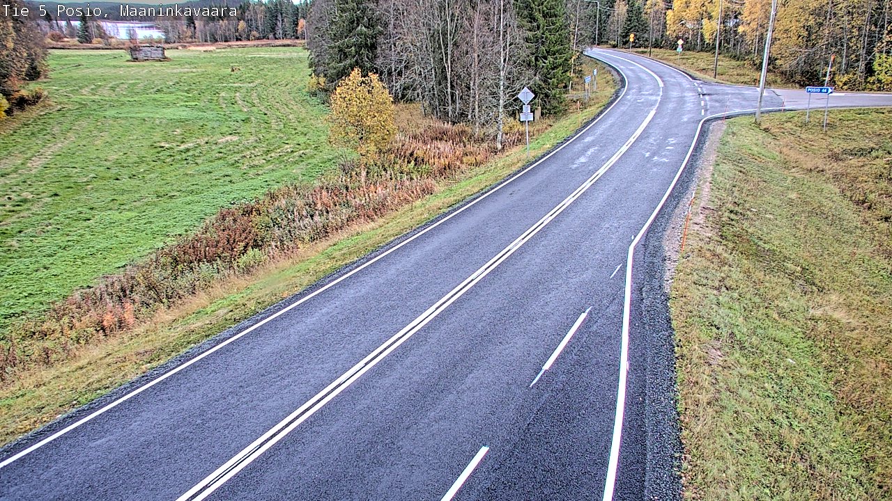 Kelikamerat Kuva Tie 5 Posio, Maaninkavaara, Posio, Lappi