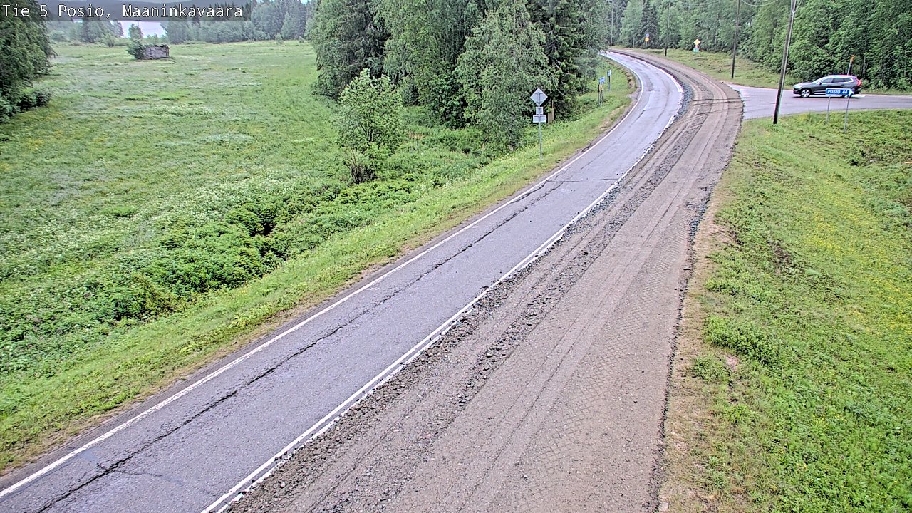 Kelikamerat Kuva Tie 5 Posio, Maaninkavaara, Posio, Lappi