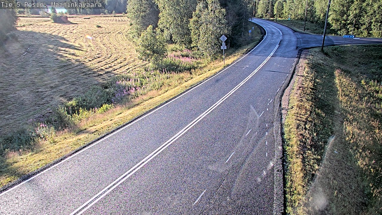 Weather Camera Image Road 5 Posio, Maaninkavaara, Posio, Lappi