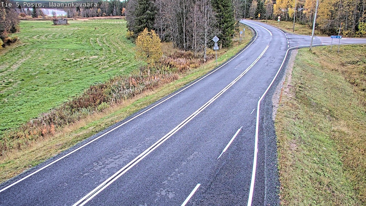 Kelikamerat Kuva Tie 5 Posio, Maaninkavaara, Posio, Lappi