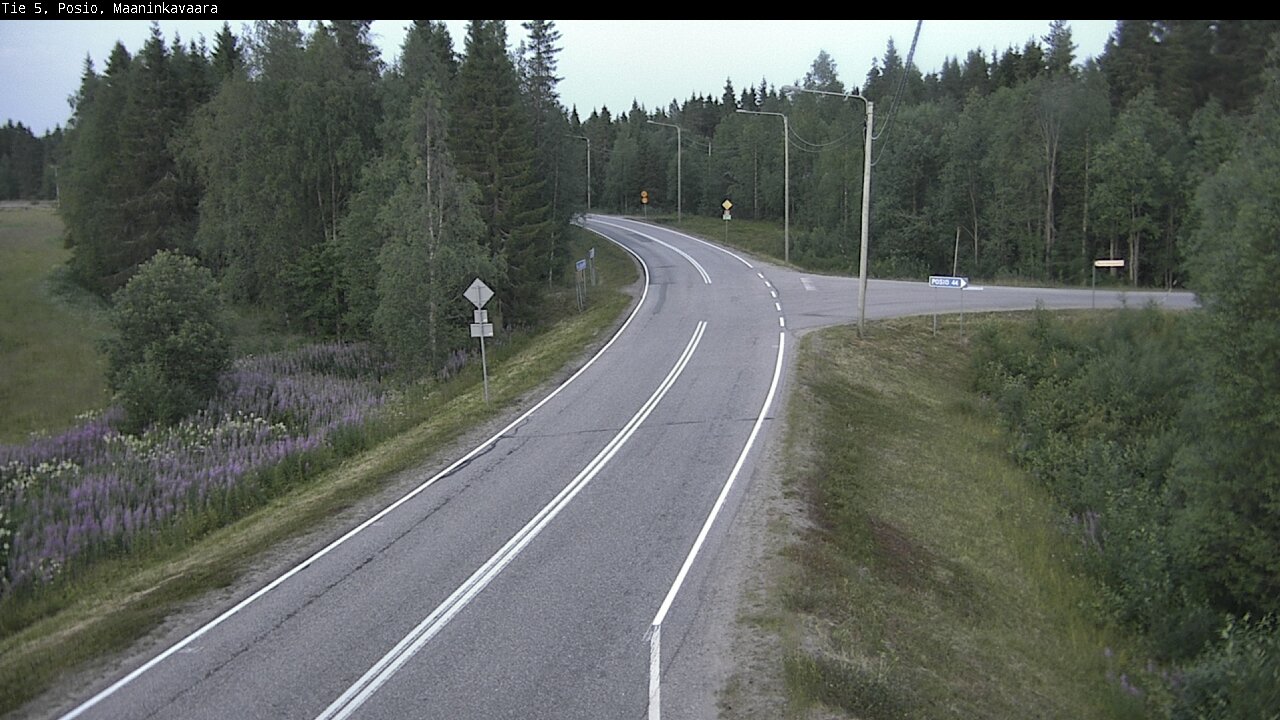 Weather Camera Image Road 5 Posio, Maaninkavaara, Posio, Lappi