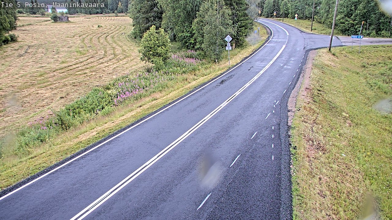 Kelikamerat Kuva Tie 5 Posio, Maaninkavaara, Posio, Lappi
