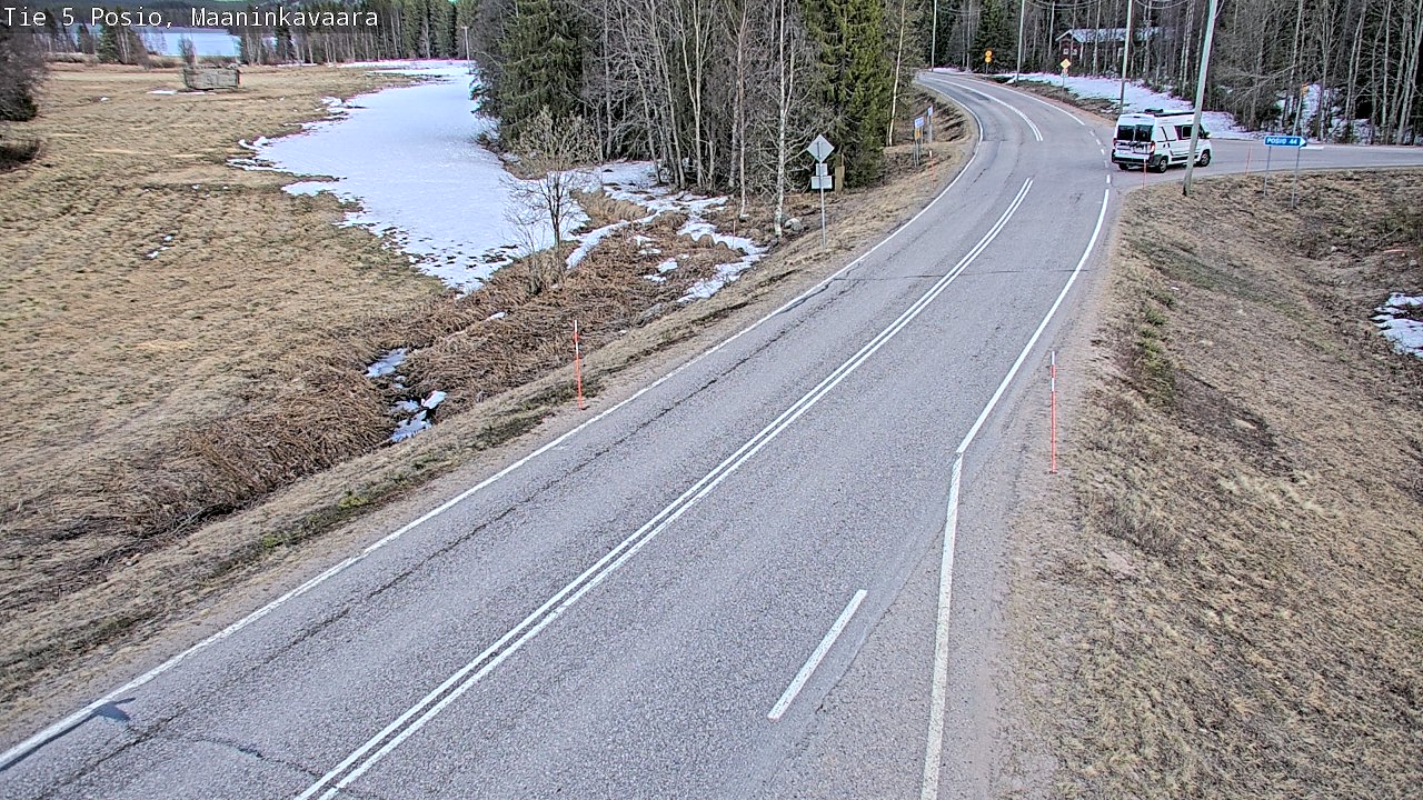 Kelikamerat Kuva Tie 5 Posio, Maaninkavaara, Posio, Lappi