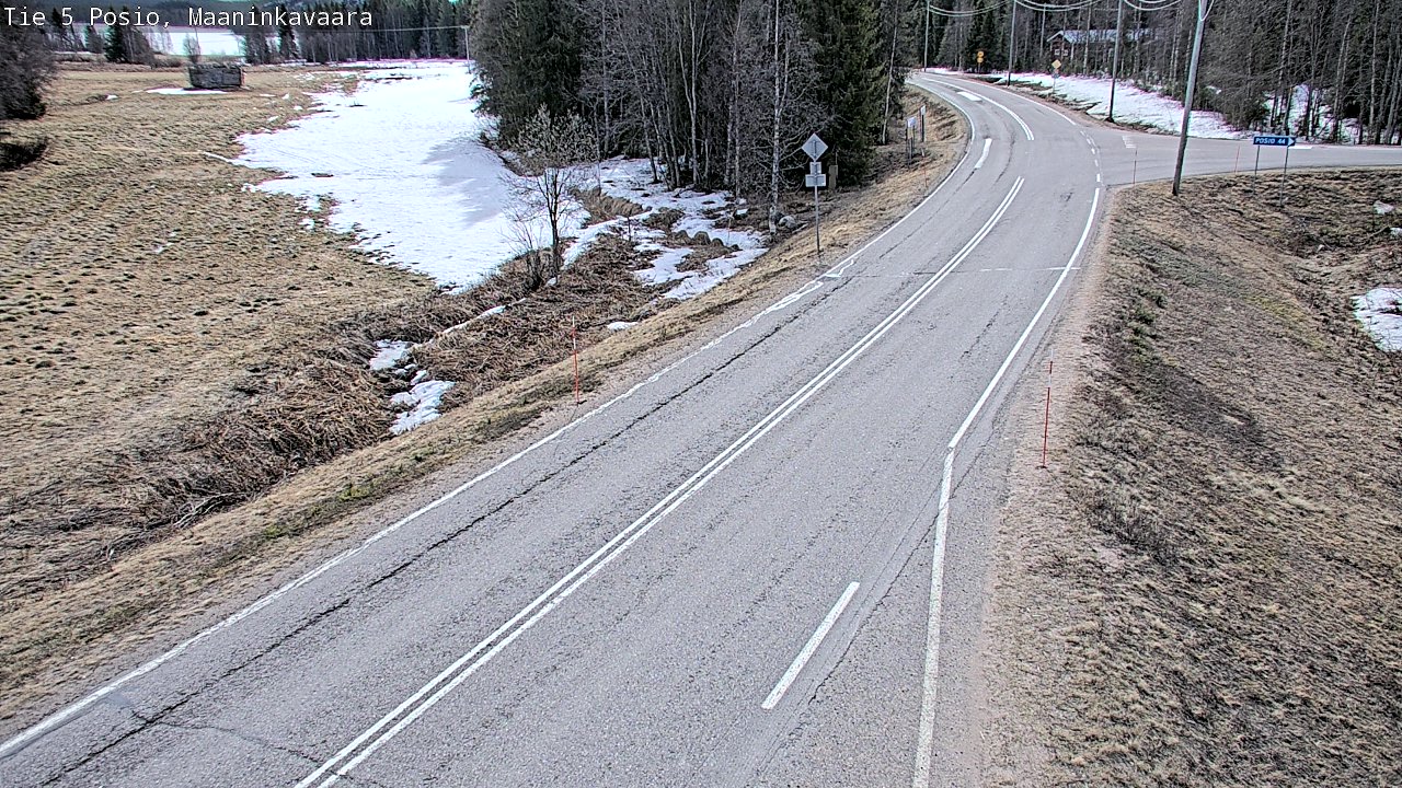 Kelikamerat Kuva Tie 5 Posio, Maaninkavaara, Posio, Lappi
