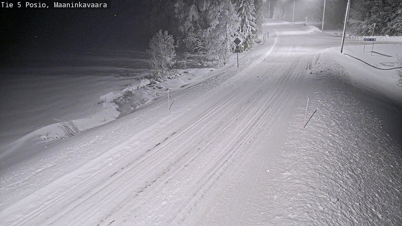 Weather Camera Image Road 5 Posio, Maaninkavaara, Posio, Lappi