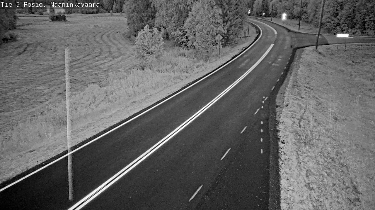 Kelikamerat Kuva Tie 5 Posio, Maaninkavaara, Posio, Lappi