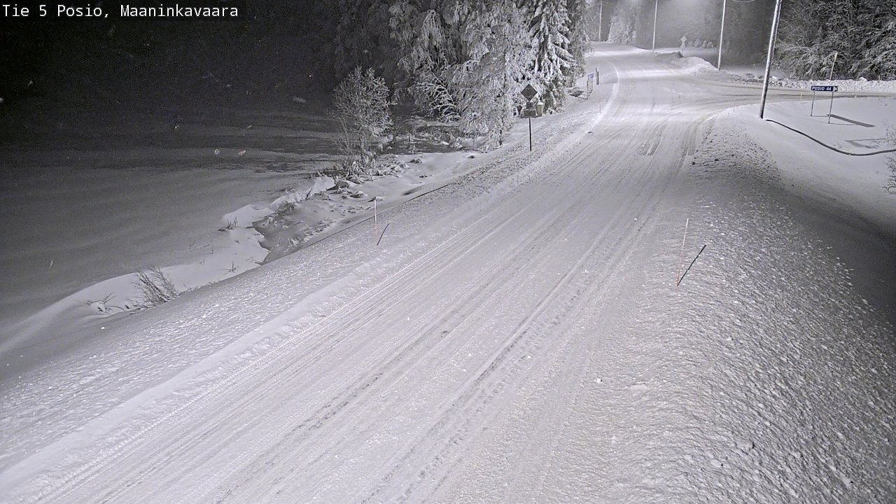 Weather Camera Image Road 5 Posio, Maaninkavaara, Posio, Lappi
