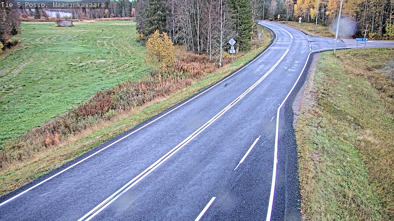 Kelikamerat Kuva Tie 5 Posio, Maaninkavaara, Posio, Lappi
