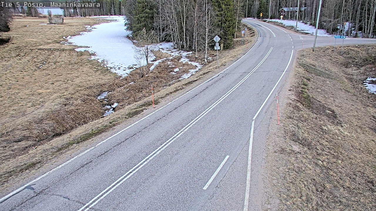 Kelikamerat Kuva Tie 5 Posio, Maaninkavaara, Posio, Lappi