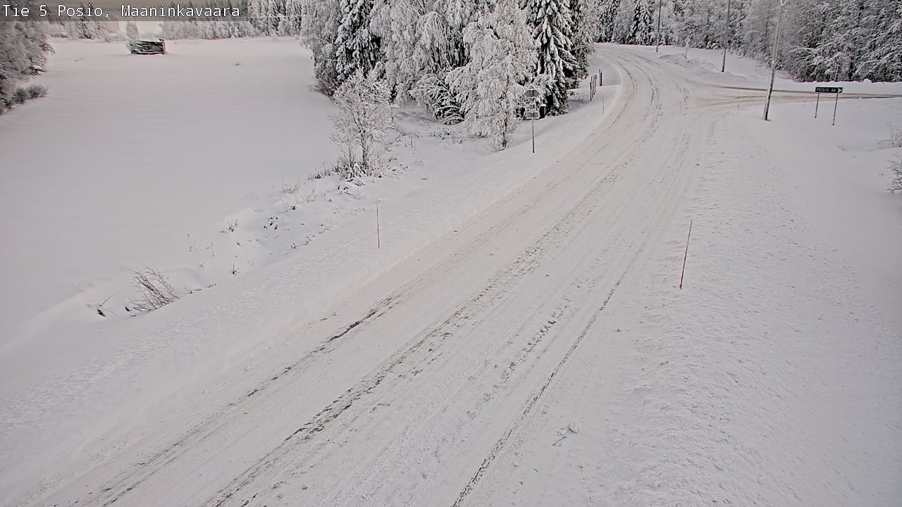 Weather Camera Image Road 5 Posio, Maaninkavaara, Posio, Lappi