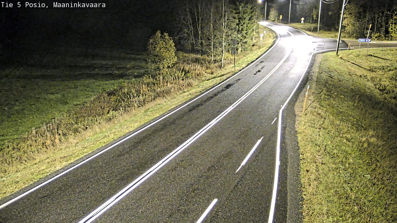 Kelikamerat Kuva Tie 5 Posio, Maaninkavaara, Posio, Lappi