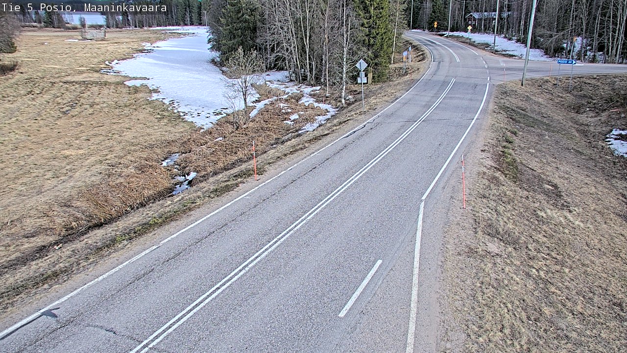 Kelikamerat Kuva Tie 5 Posio, Maaninkavaara, Posio, Lappi