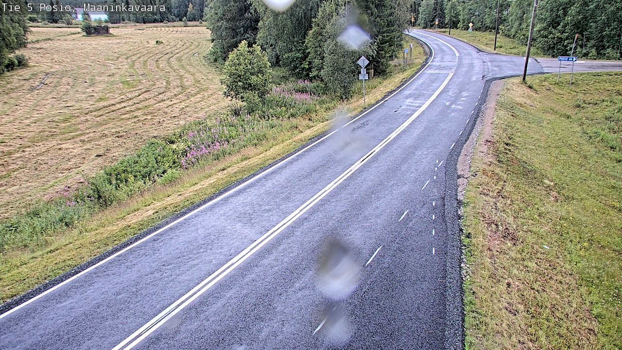 Kelikamerat Kuva Tie 5 Posio, Maaninkavaara, Posio, Lappi