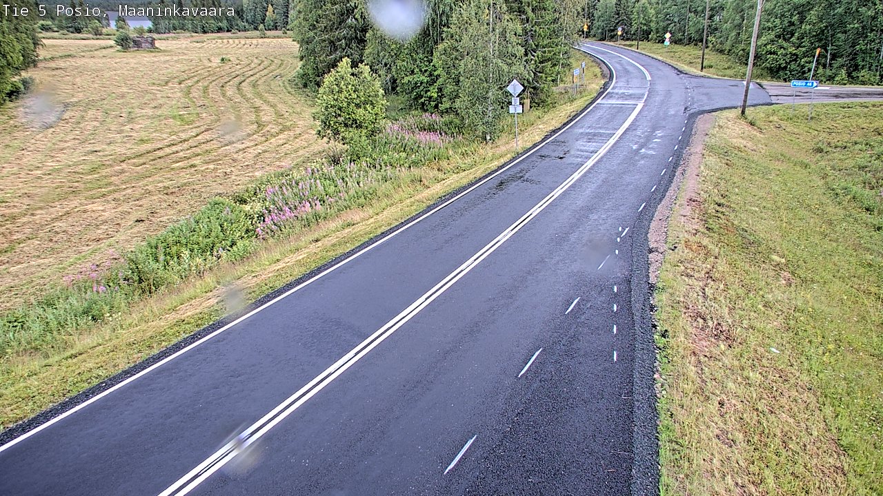 Kelikamerat Kuva Tie 5 Posio, Maaninkavaara, Posio, Lappi
