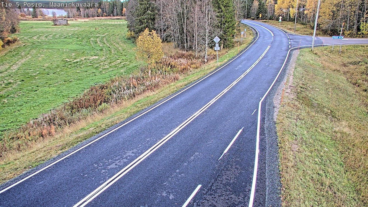 Kelikamerat Kuva Tie 5 Posio, Maaninkavaara, Posio, Lappi