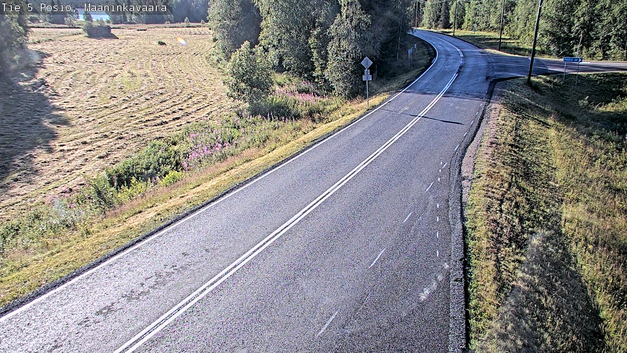 Weather Camera Image Road 5 Posio, Maaninkavaara, Posio, Lappi