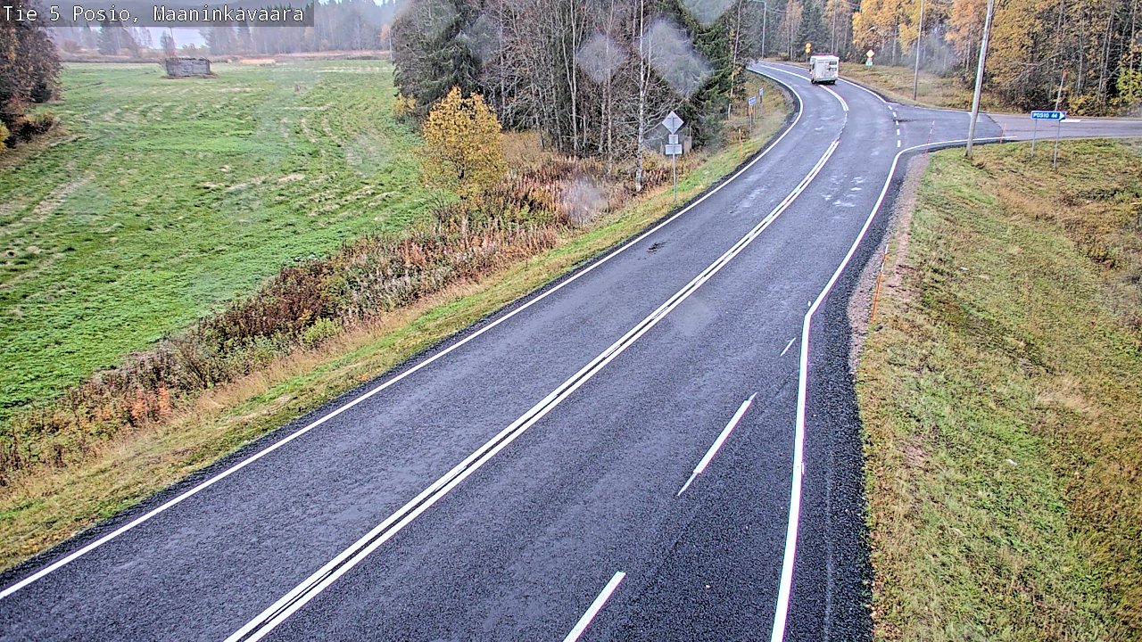 Kelikamerat Kuva Tie 5 Posio, Maaninkavaara, Posio, Lappi