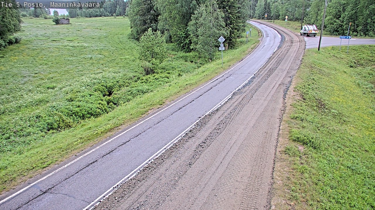 Kelikamerat Kuva Tie 5 Posio, Maaninkavaara, Posio, Lappi
