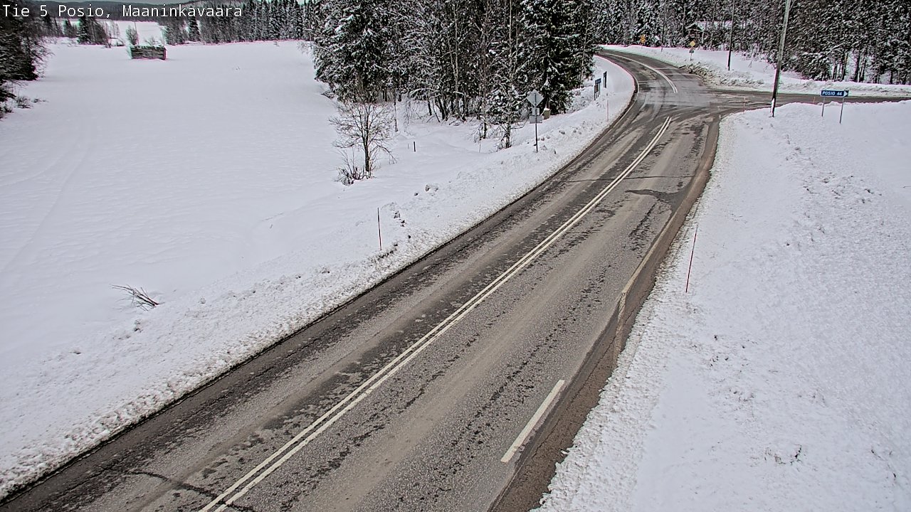 Weather Camera Image Road 5 Posio, Maaninkavaara, Posio, Lappi