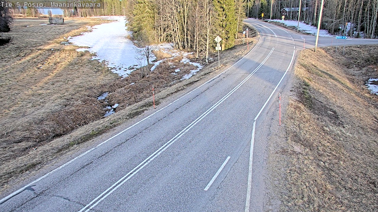 Kelikamerat Kuva Tie 5 Posio, Maaninkavaara, Posio, Lappi