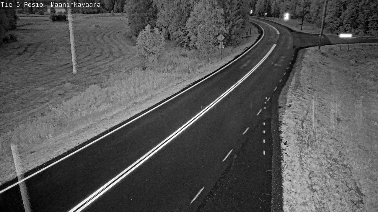 Kelikamerat Kuva Tie 5 Posio, Maaninkavaara, Posio, Lappi