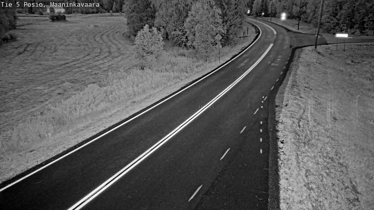 Kelikamerat Kuva Tie 5 Posio, Maaninkavaara, Posio, Lappi