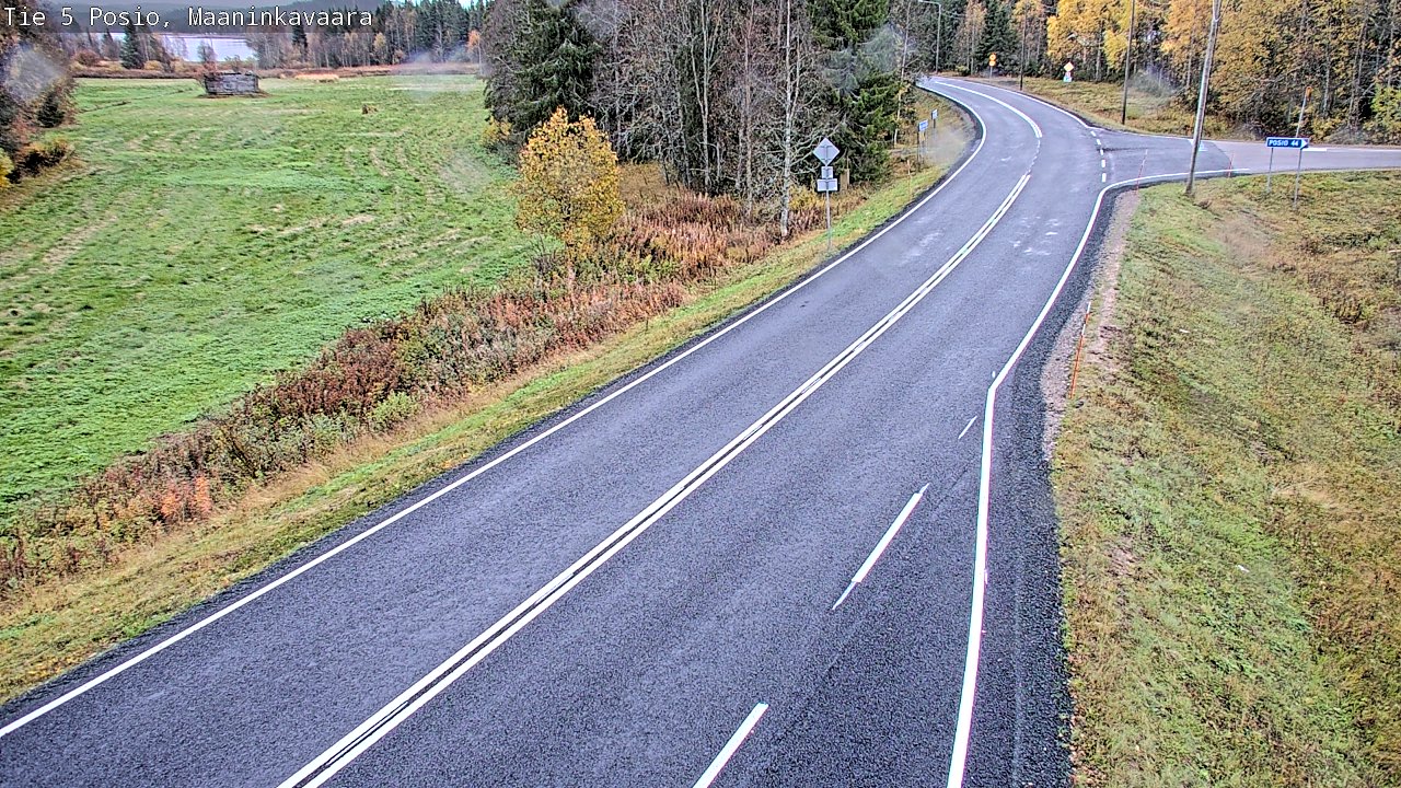 Kelikamerat Kuva Tie 5 Posio, Maaninkavaara, Posio, Lappi