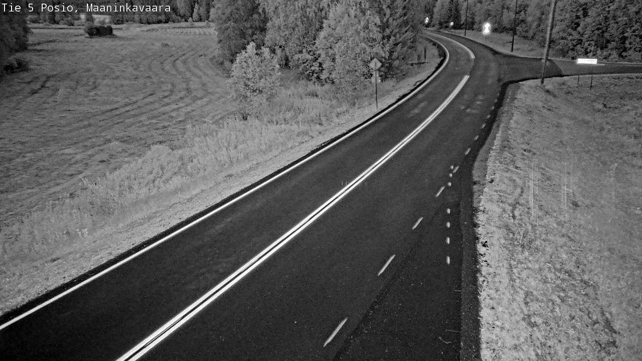 Kelikamerat Kuva Tie 5 Posio, Maaninkavaara, Posio, Lappi