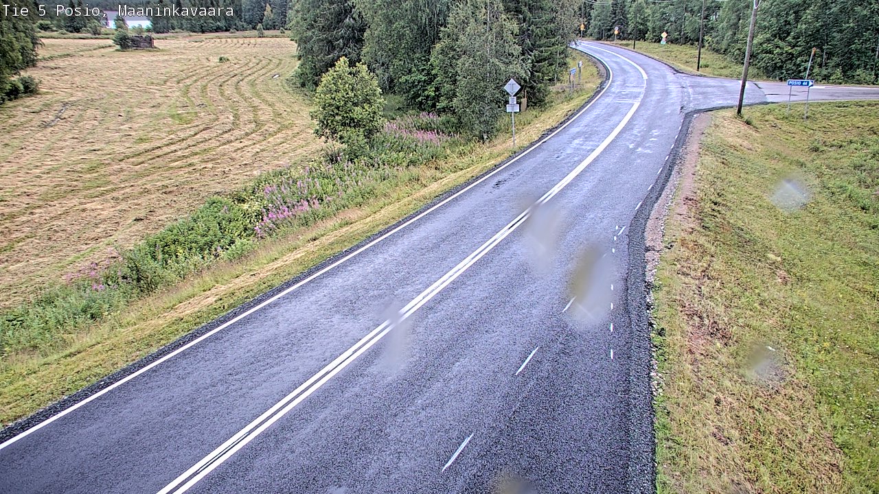 Kelikamerat Kuva Tie 5 Posio, Maaninkavaara, Posio, Lappi