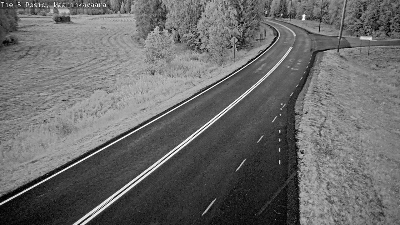 Kelikamerat Kuva Tie 5 Posio, Maaninkavaara, Posio, Lappi