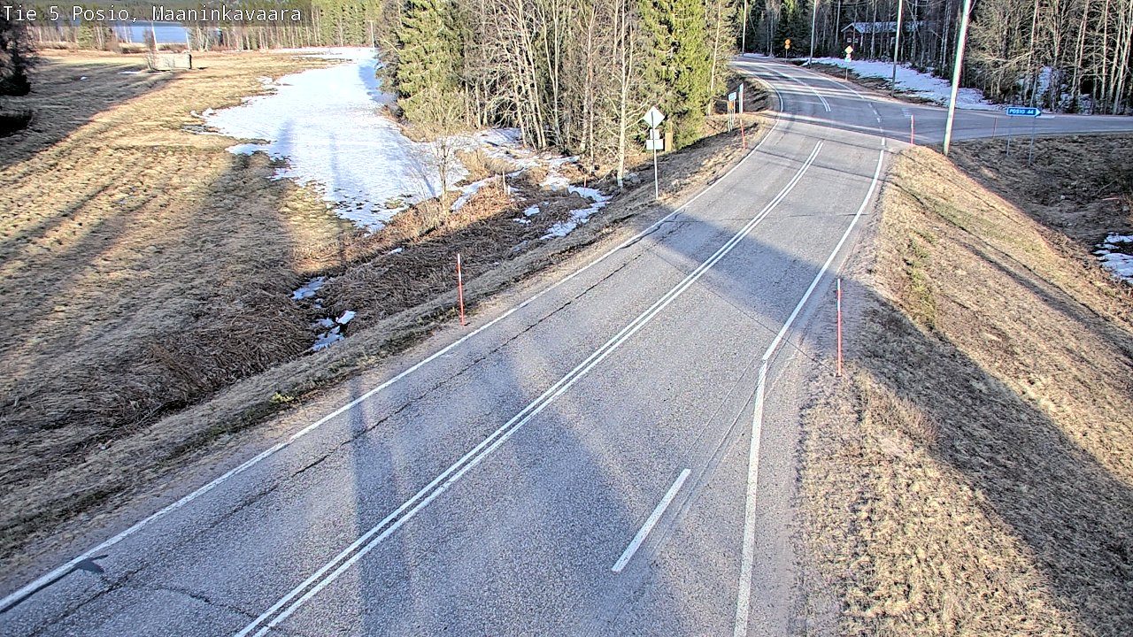 Kelikamerat Kuva Tie 5 Posio, Maaninkavaara, Posio, Lappi