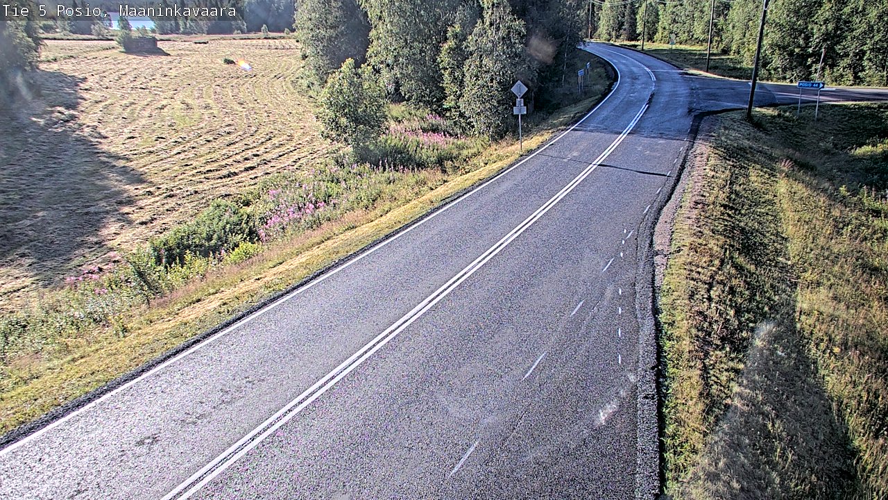 Weather Camera Image Road 5 Posio, Maaninkavaara, Posio, Lappi