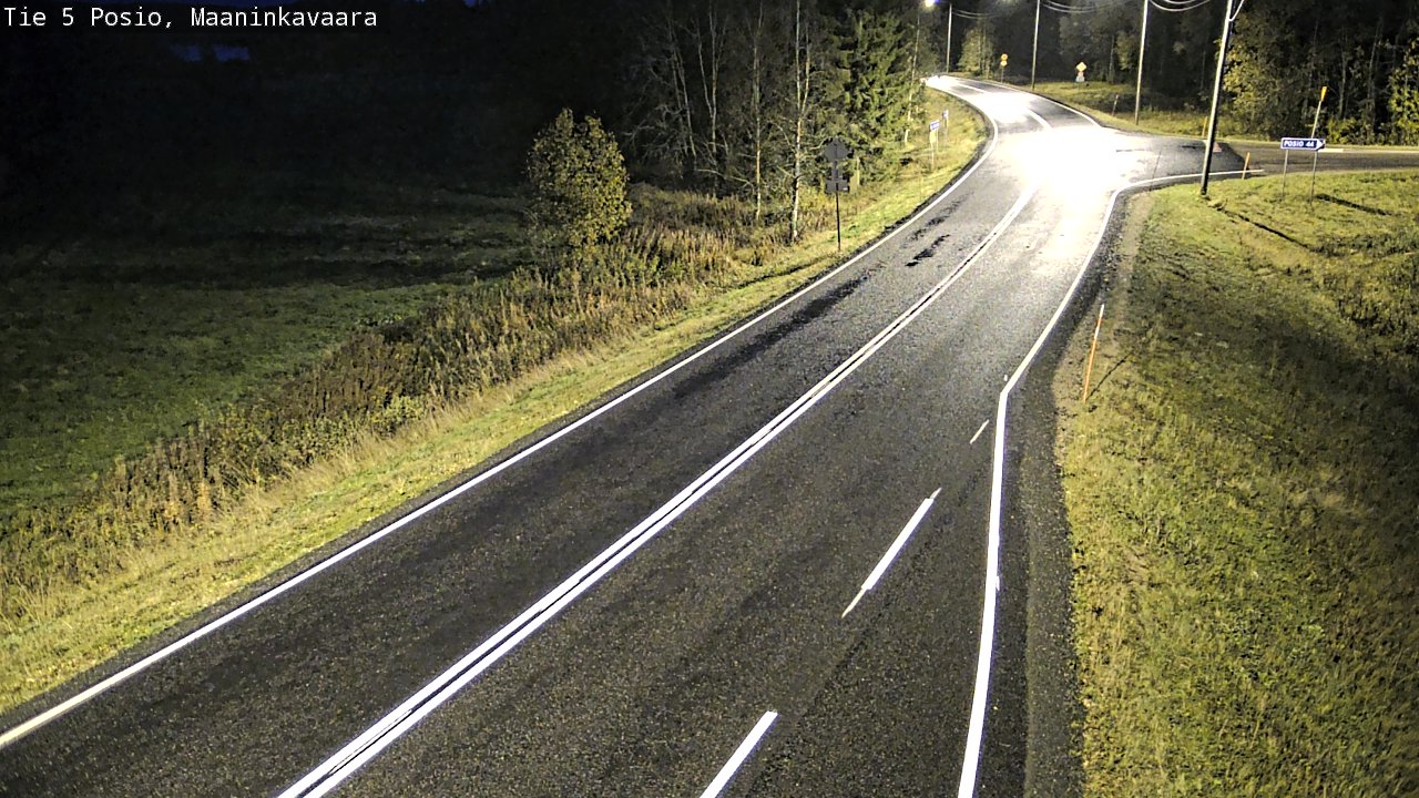 Kelikamerat Kuva Tie 5 Posio, Maaninkavaara, Posio, Lappi
