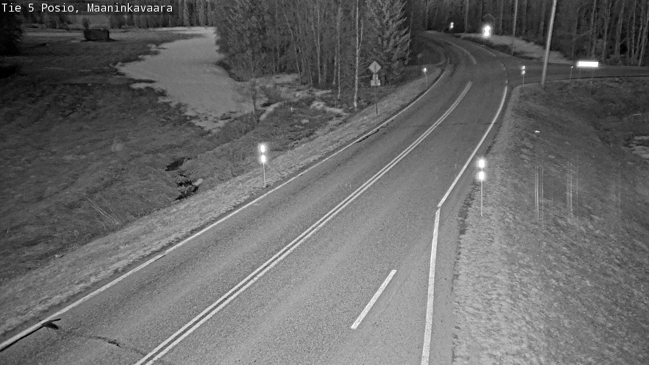 Weather Camera Image Road 5 Posio, Maaninkavaara, Posio, Lappi