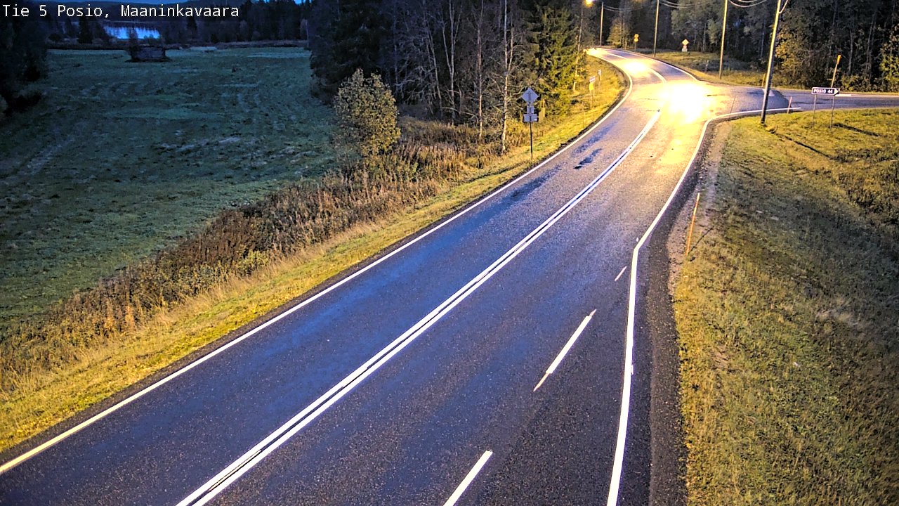 Kelikamerat Kuva Tie 5 Posio, Maaninkavaara, Posio, Lappi