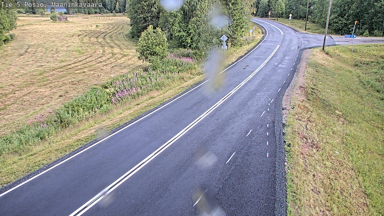 Kelikamerat Kuva Tie 5 Posio, Maaninkavaara, Posio, Lappi