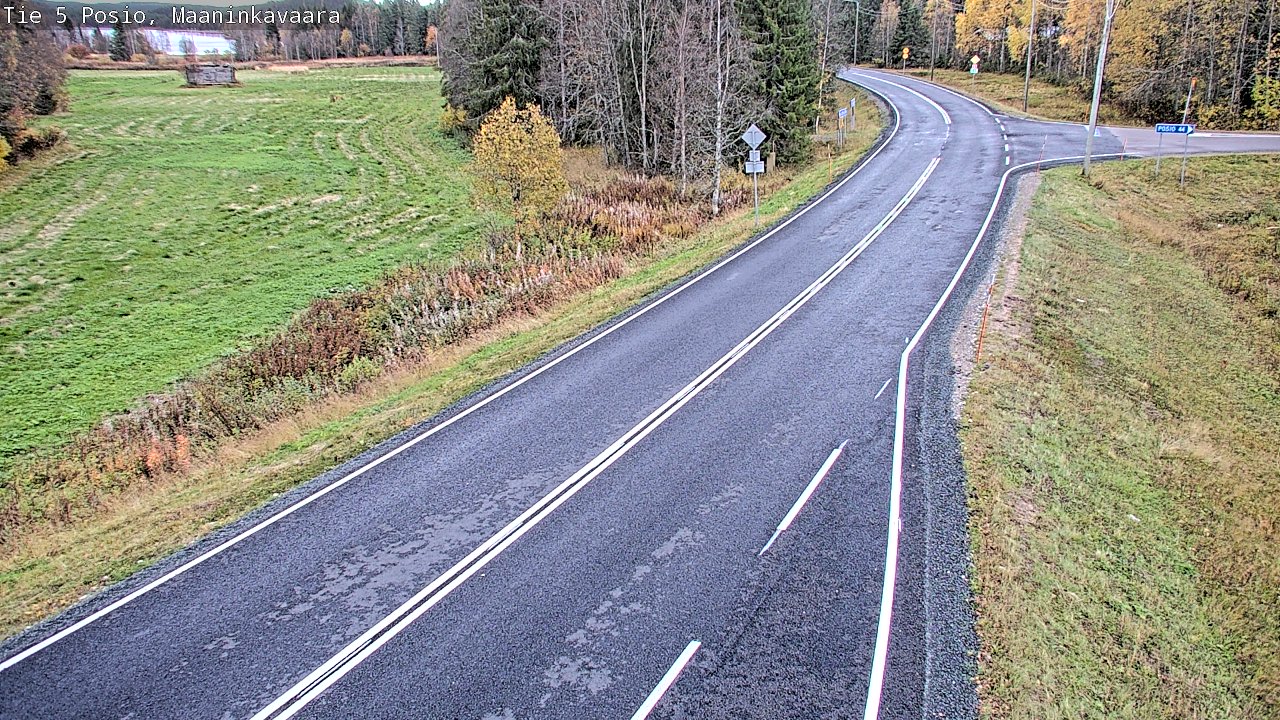 Kelikamerat Kuva Tie 5 Posio, Maaninkavaara, Posio, Lappi