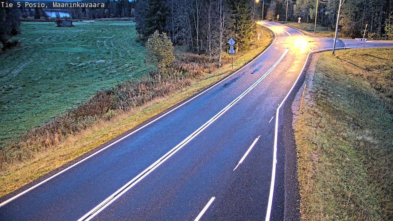 Kelikamerat Kuva Tie 5 Posio, Maaninkavaara, Posio, Lappi