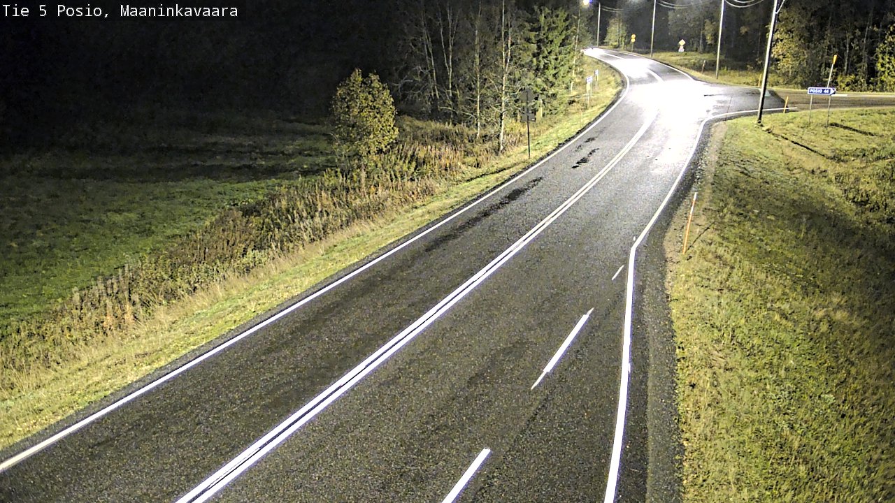 Kelikamerat Kuva Tie 5 Posio, Maaninkavaara, Posio, Lappi