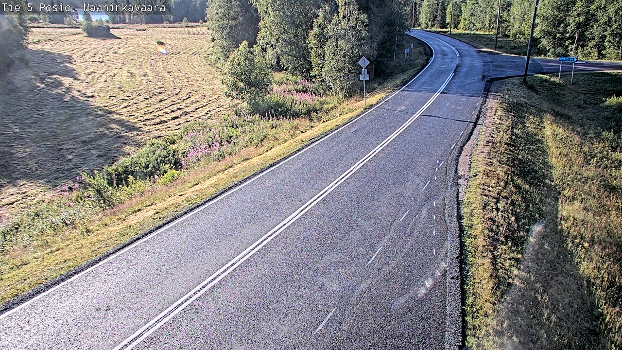 Weather Camera Image Road 5 Posio, Maaninkavaara, Posio, Lappi